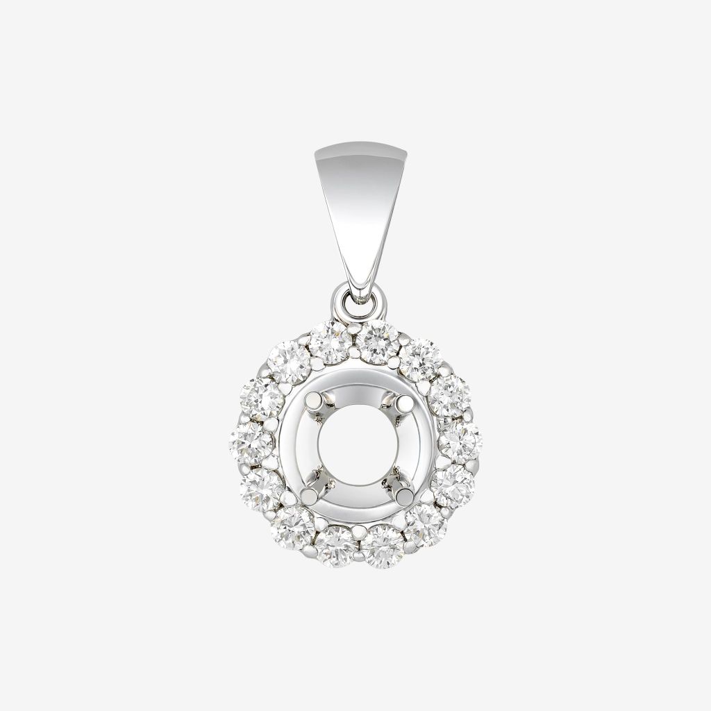  HALO SEMI-SET PENDANT 