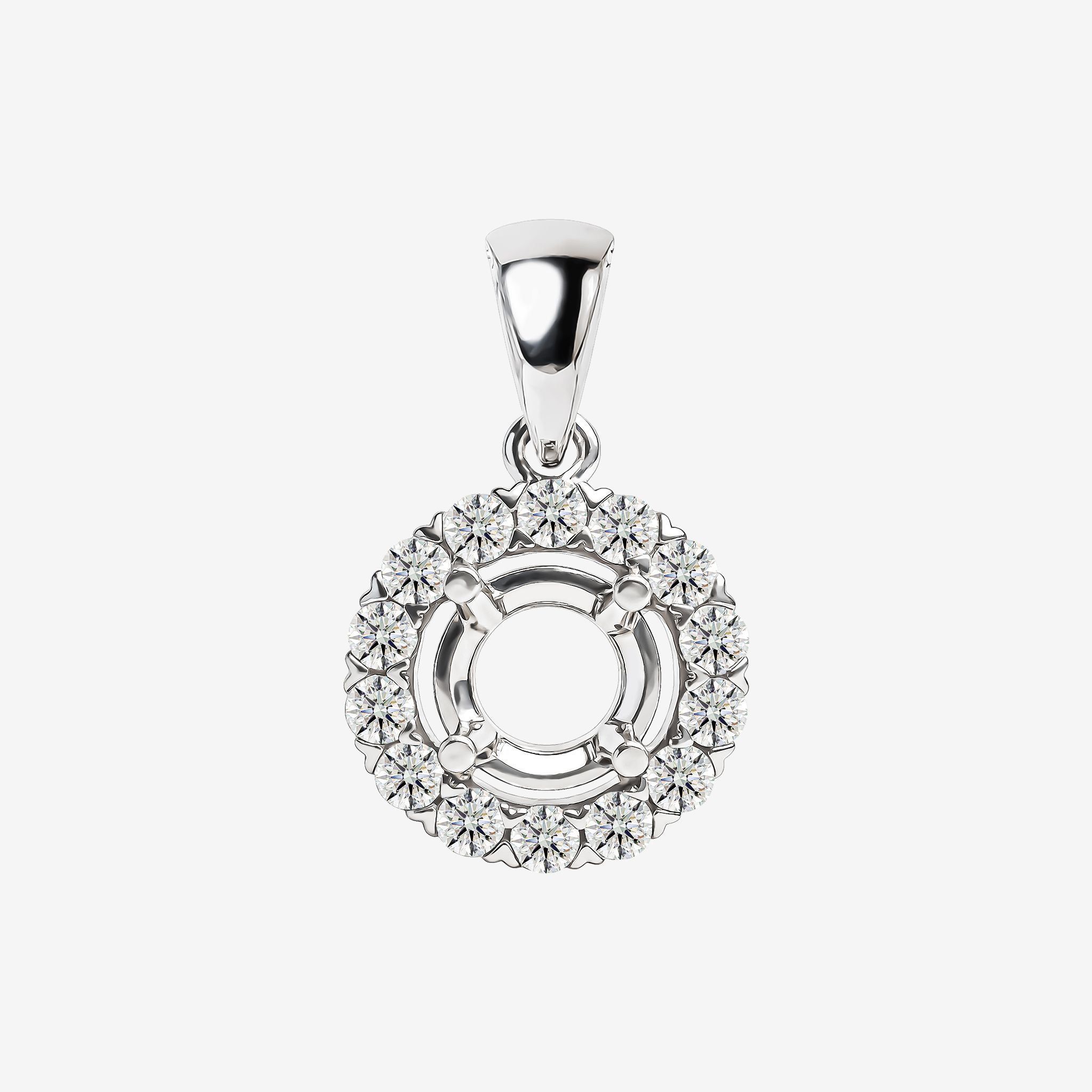 HALO SEMI-SET PENDANT
