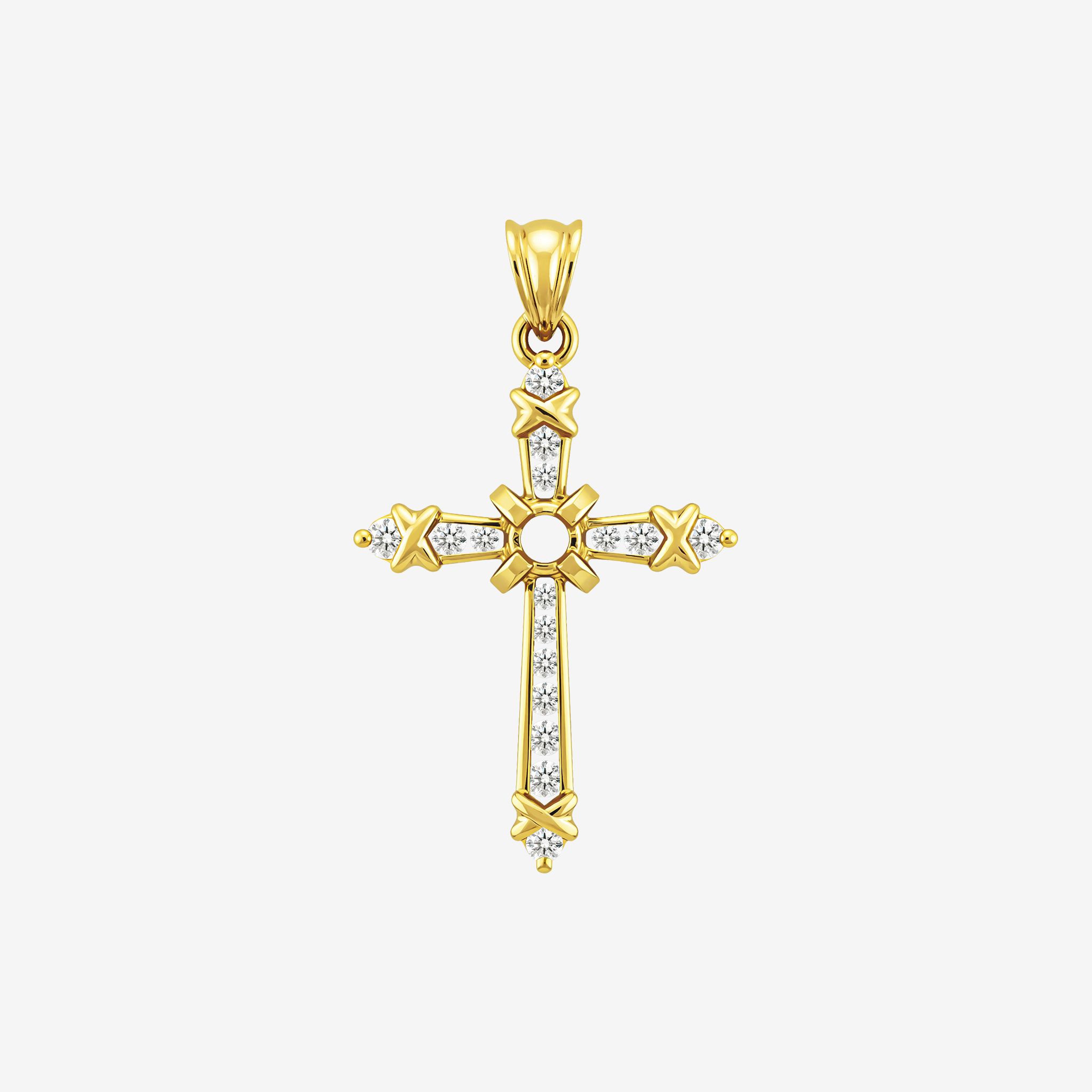AXIS CROSS PENDANT