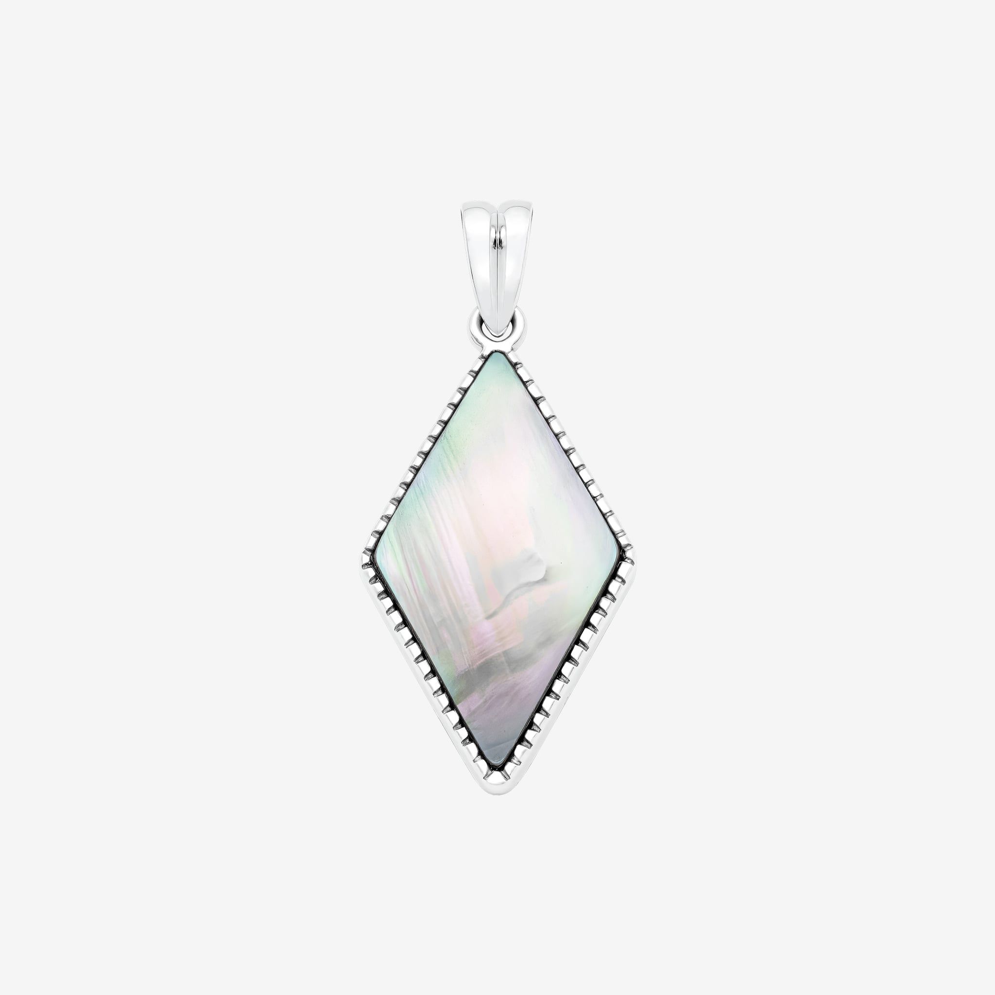 MOP DIAMOND SUIT PENDANT
