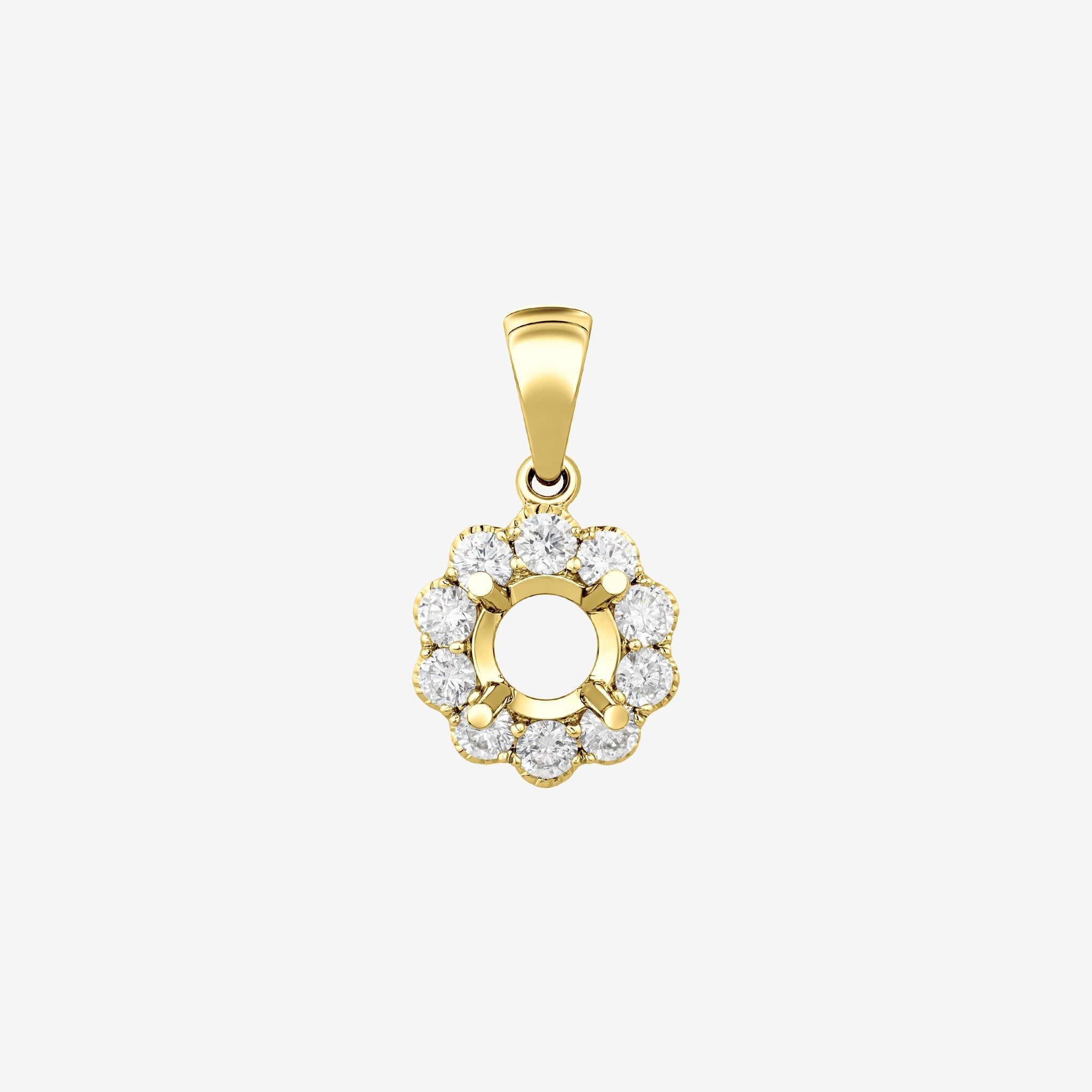 HALO SEMI-SET PENDANT