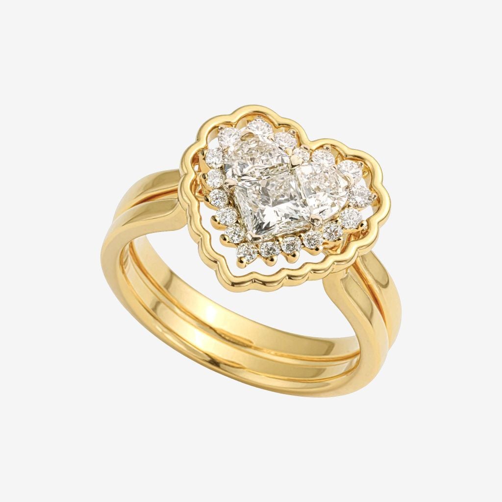  NESTING HEART RING 