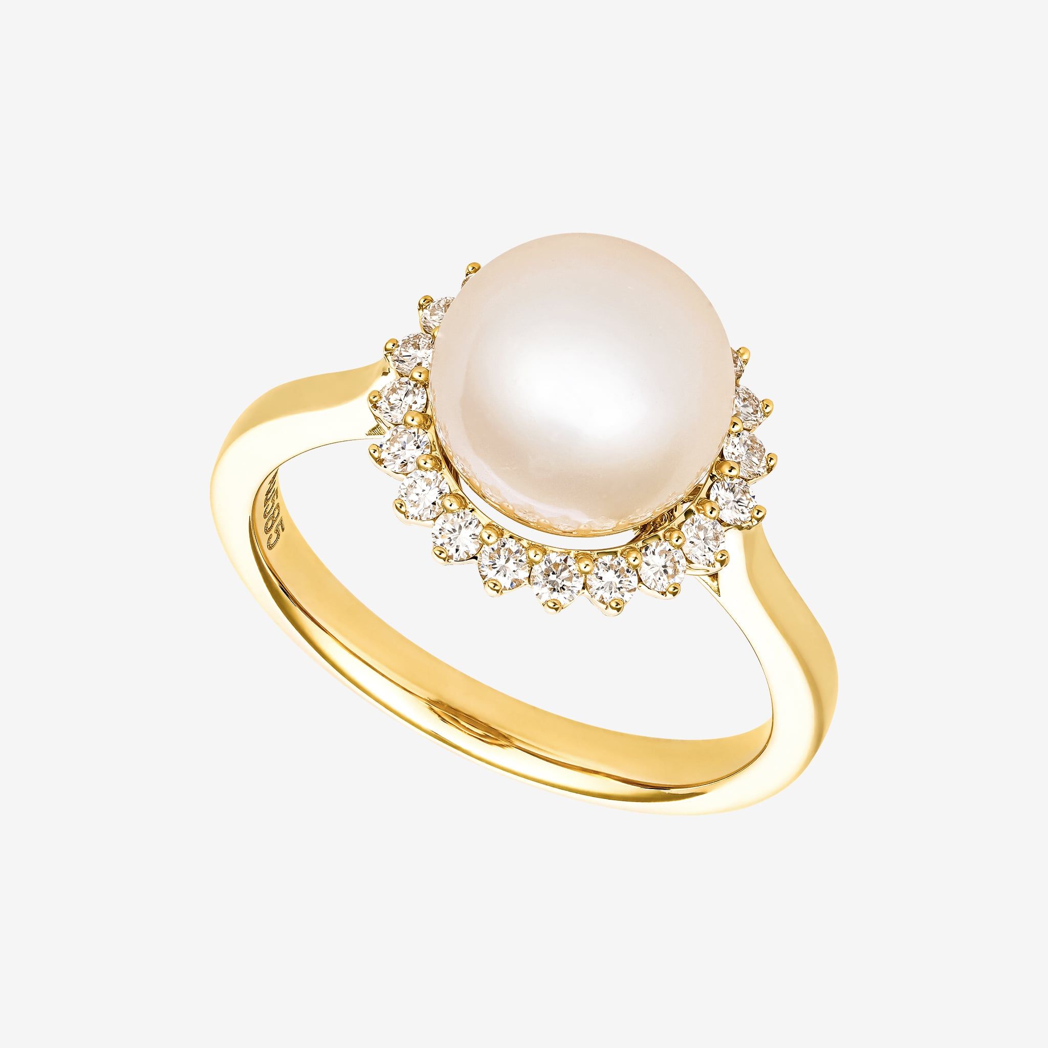 PEARL HALO RING
