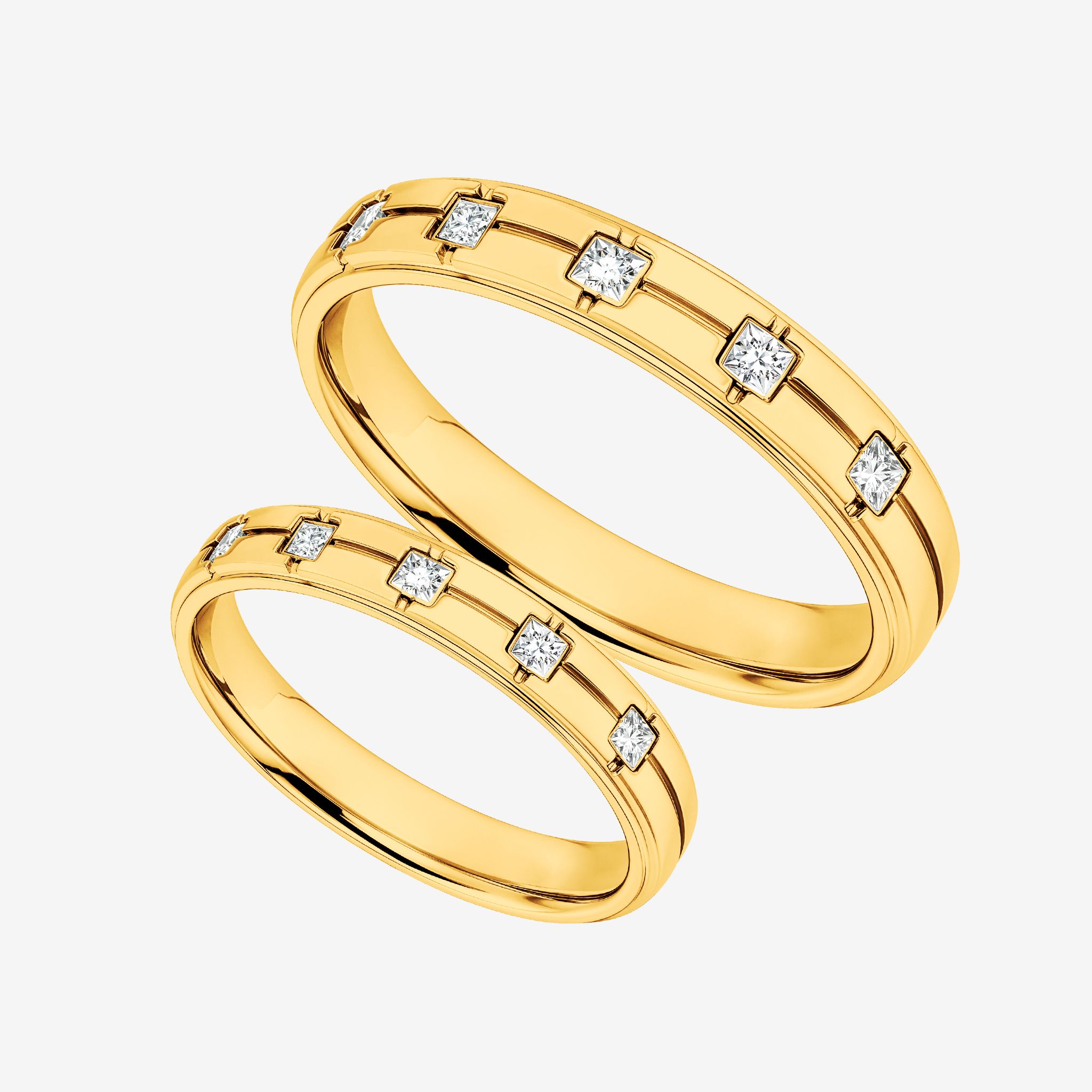 LINEAR GROOVED BANDS
