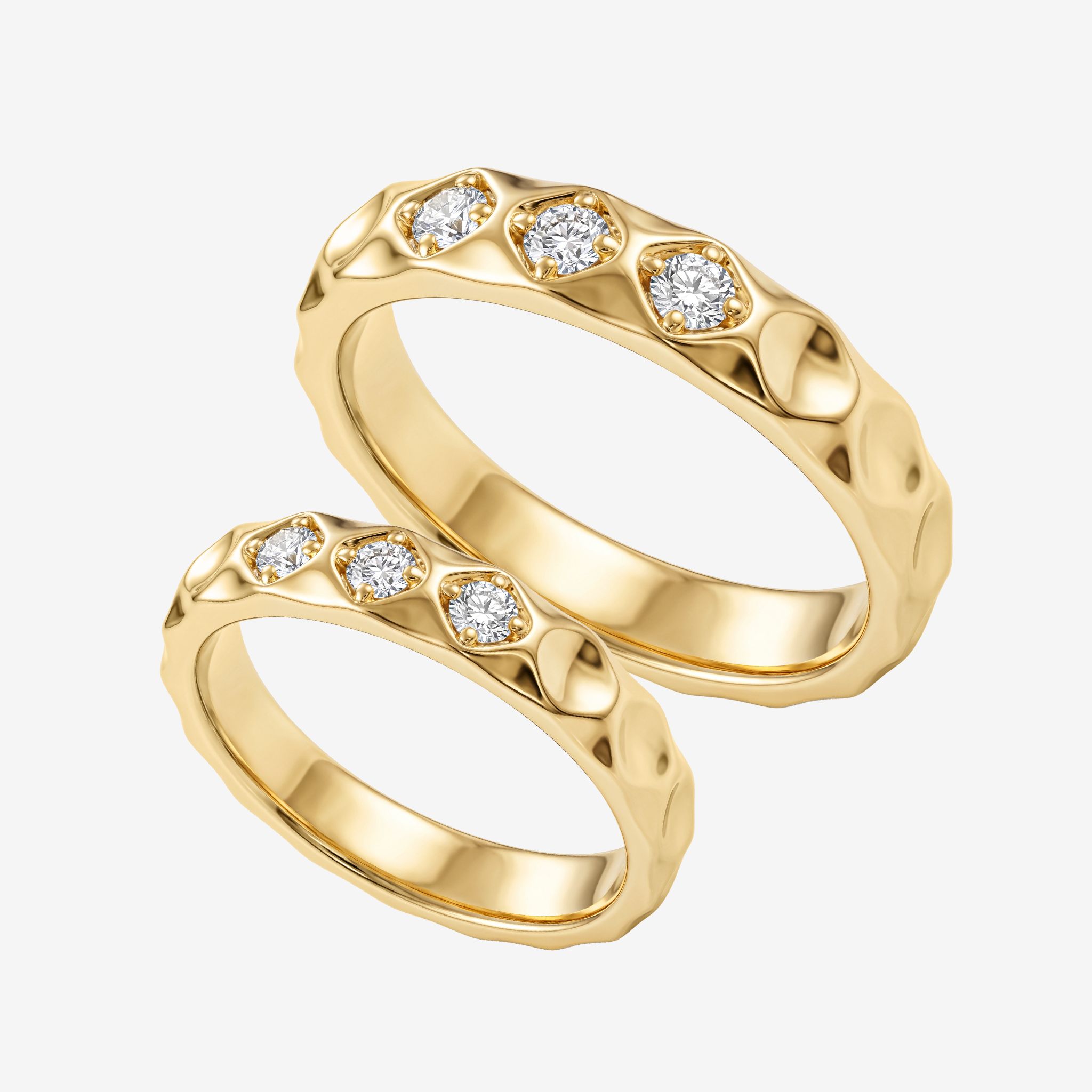 HAMMERED BANDS