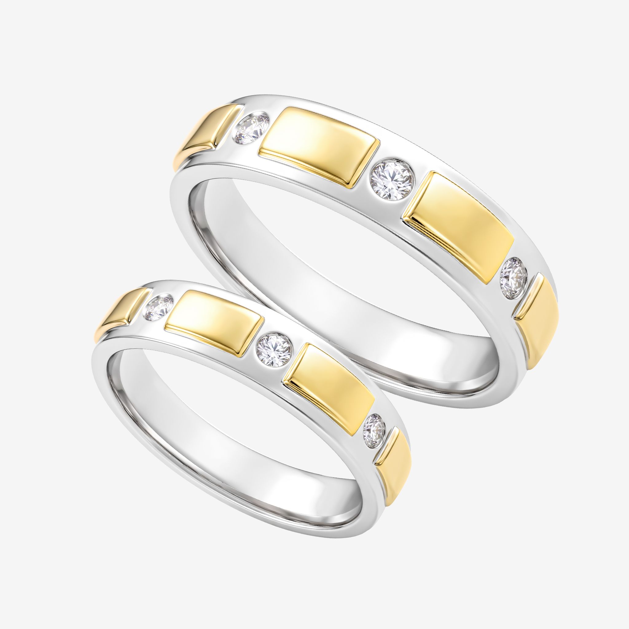 DUO-TONE INLAY BANDS