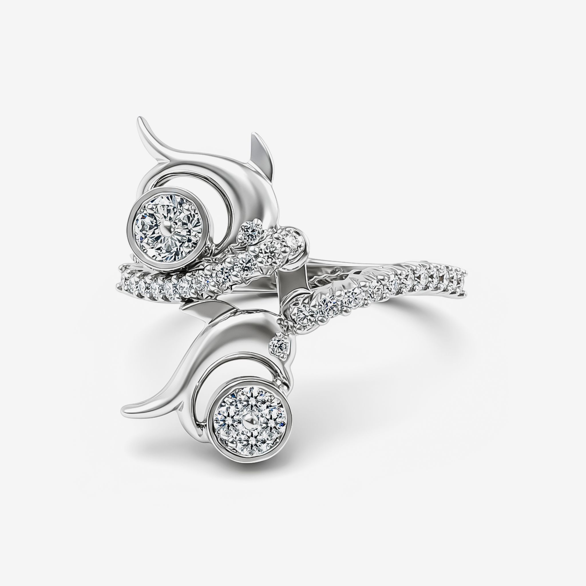 DOLPHIN SERENADE RING