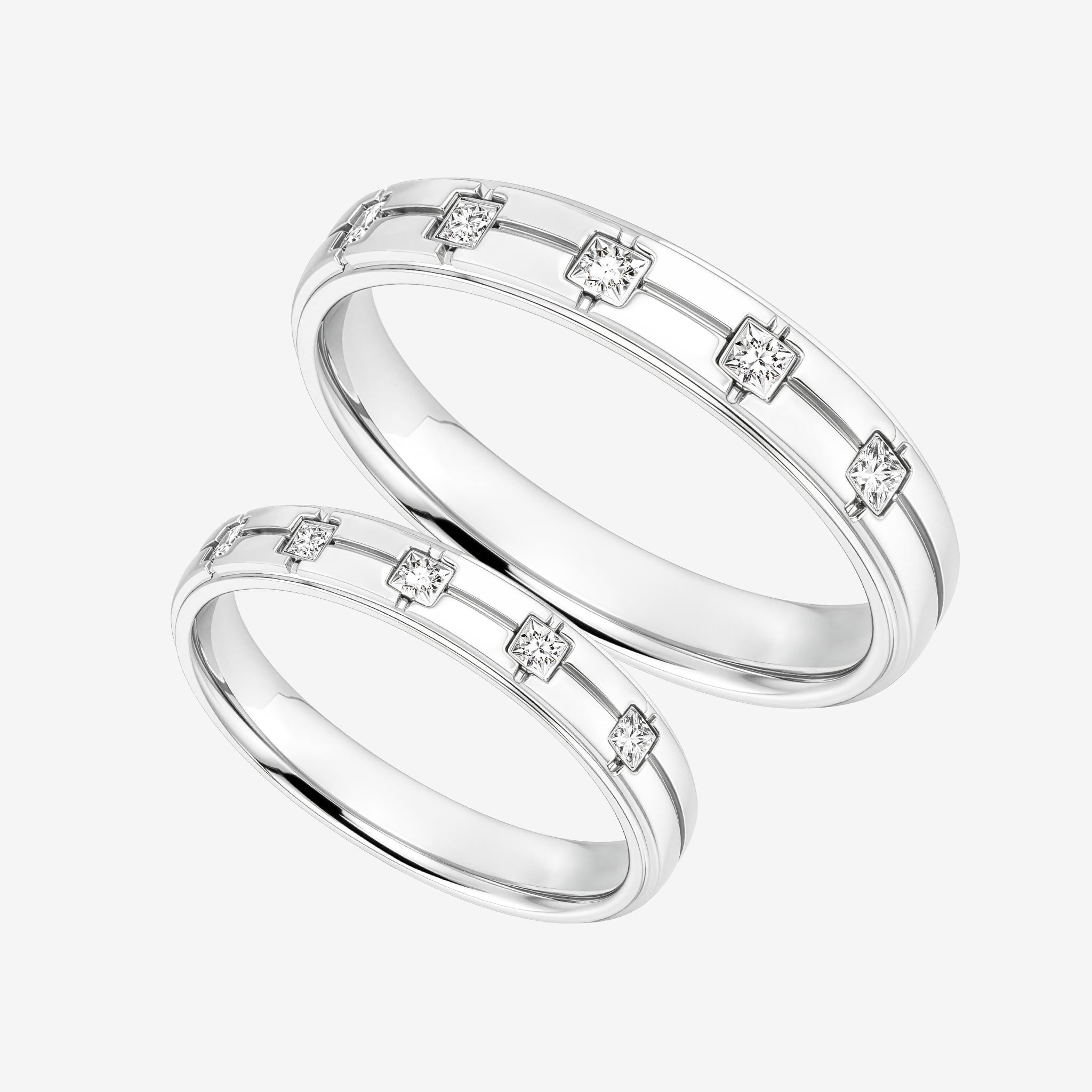 LINEAR GROOVED BANDS