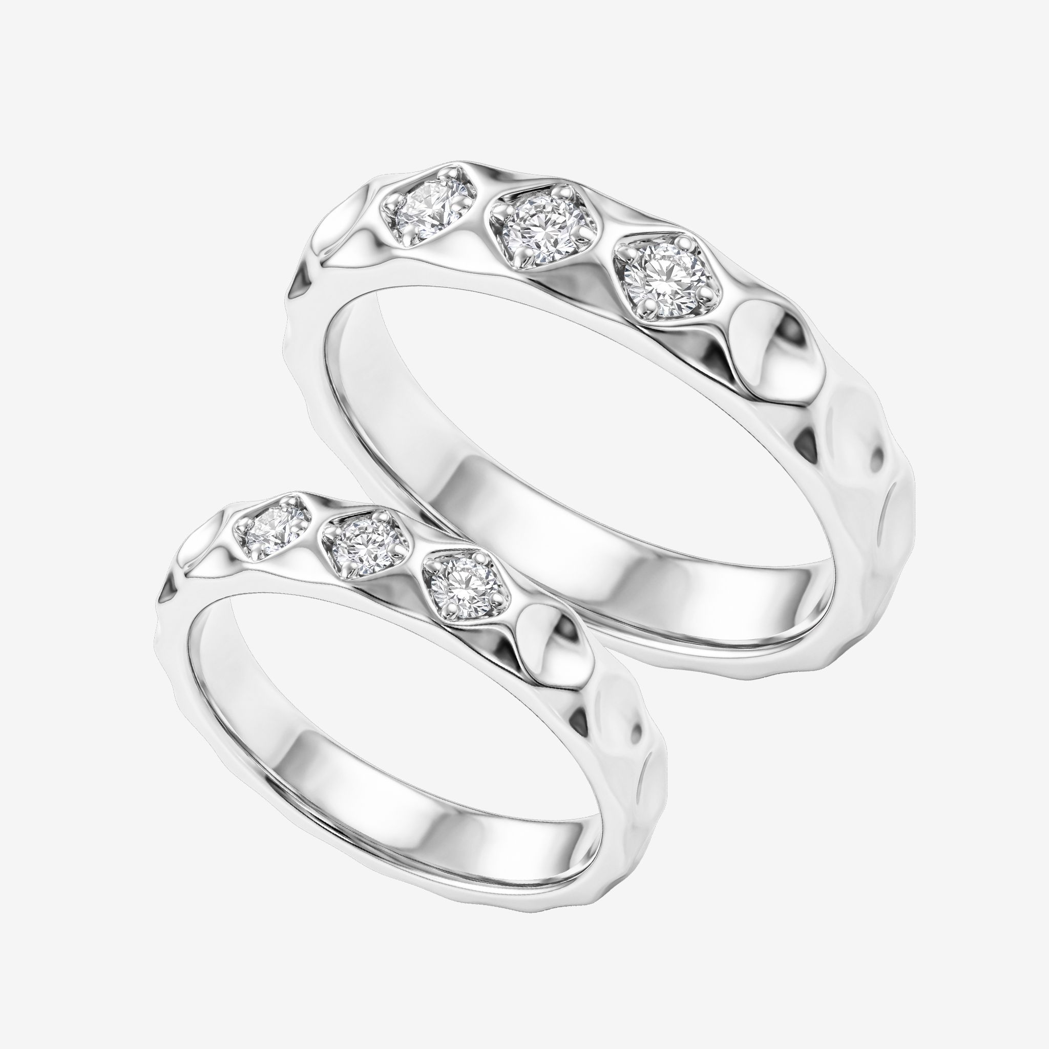 HAMMERED BANDS