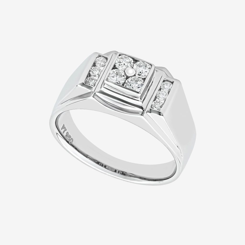  STEP SHOULDER MEN RING 