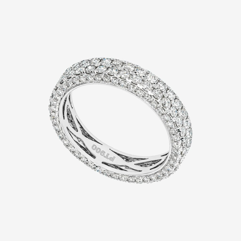 ICED ETERNITY BAND 