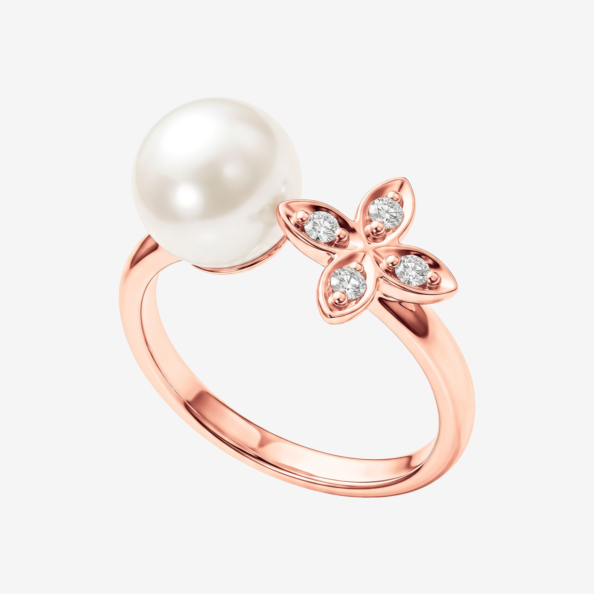 PETAL PEARL RING