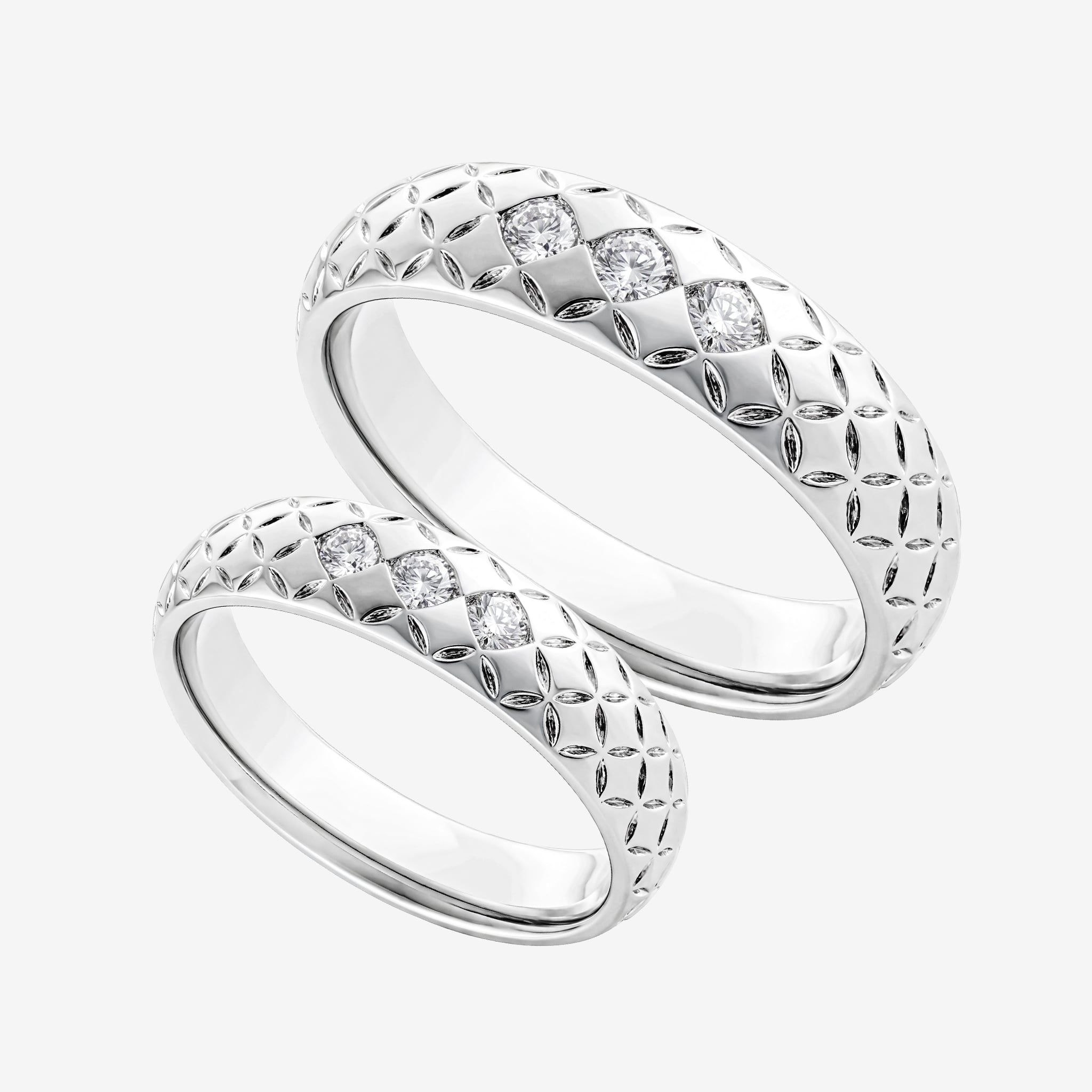 QUILTED PATTERN BANDS