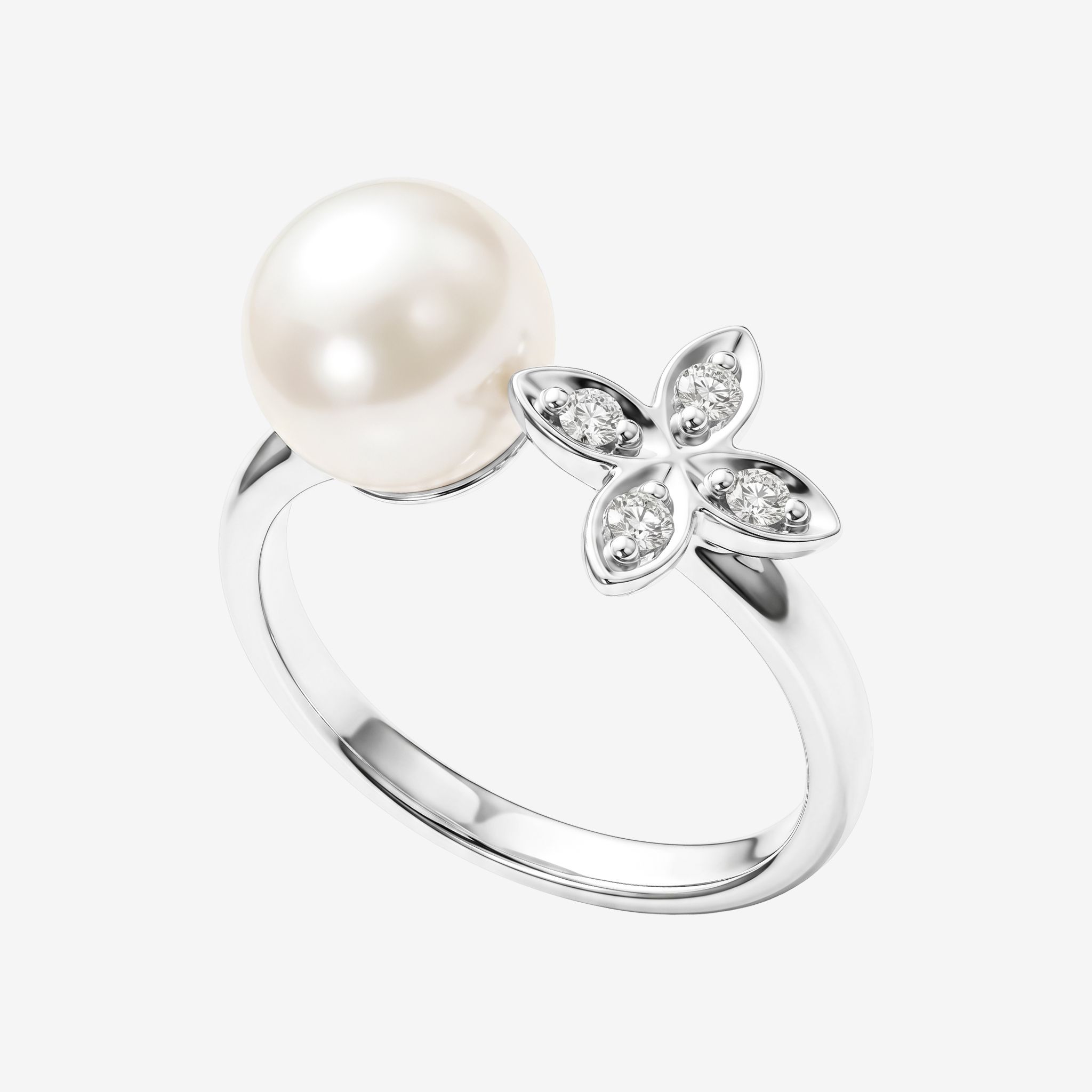 PETAL PEARL RING