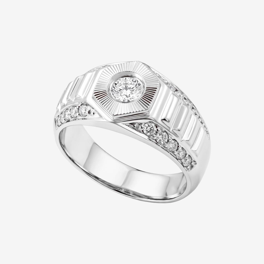  SUNBURST BEZEL RING 