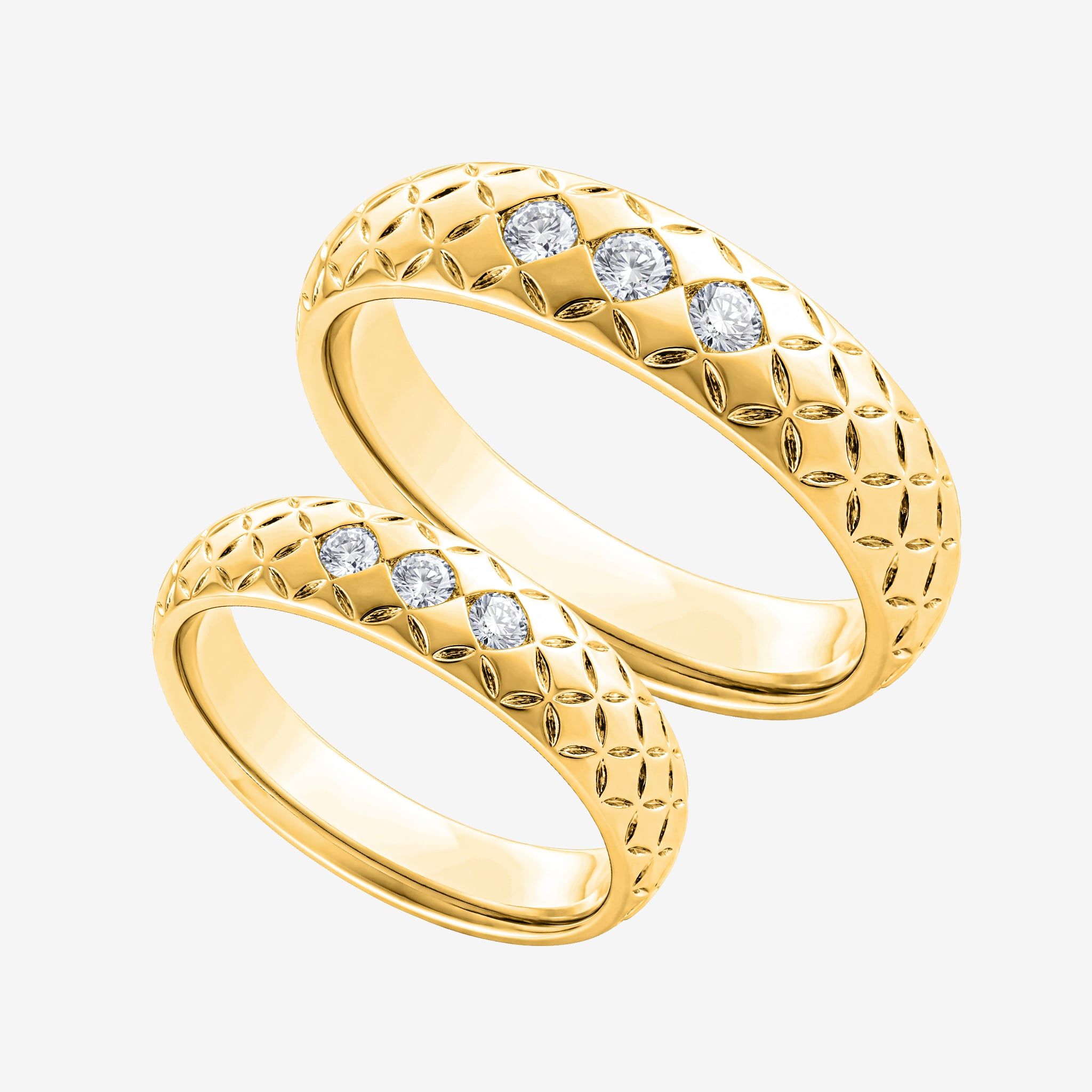 QUILTED PATTERN BANDS