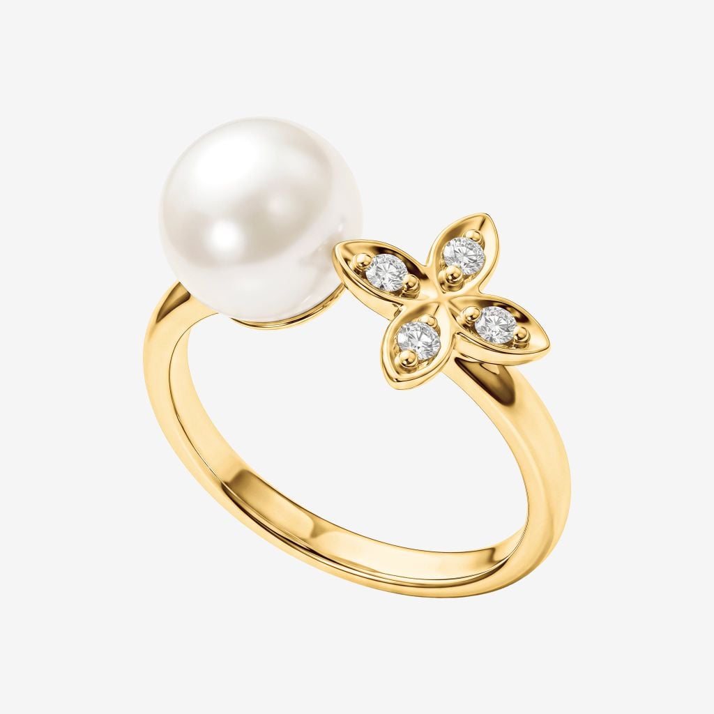  PETAL PEARL RING 