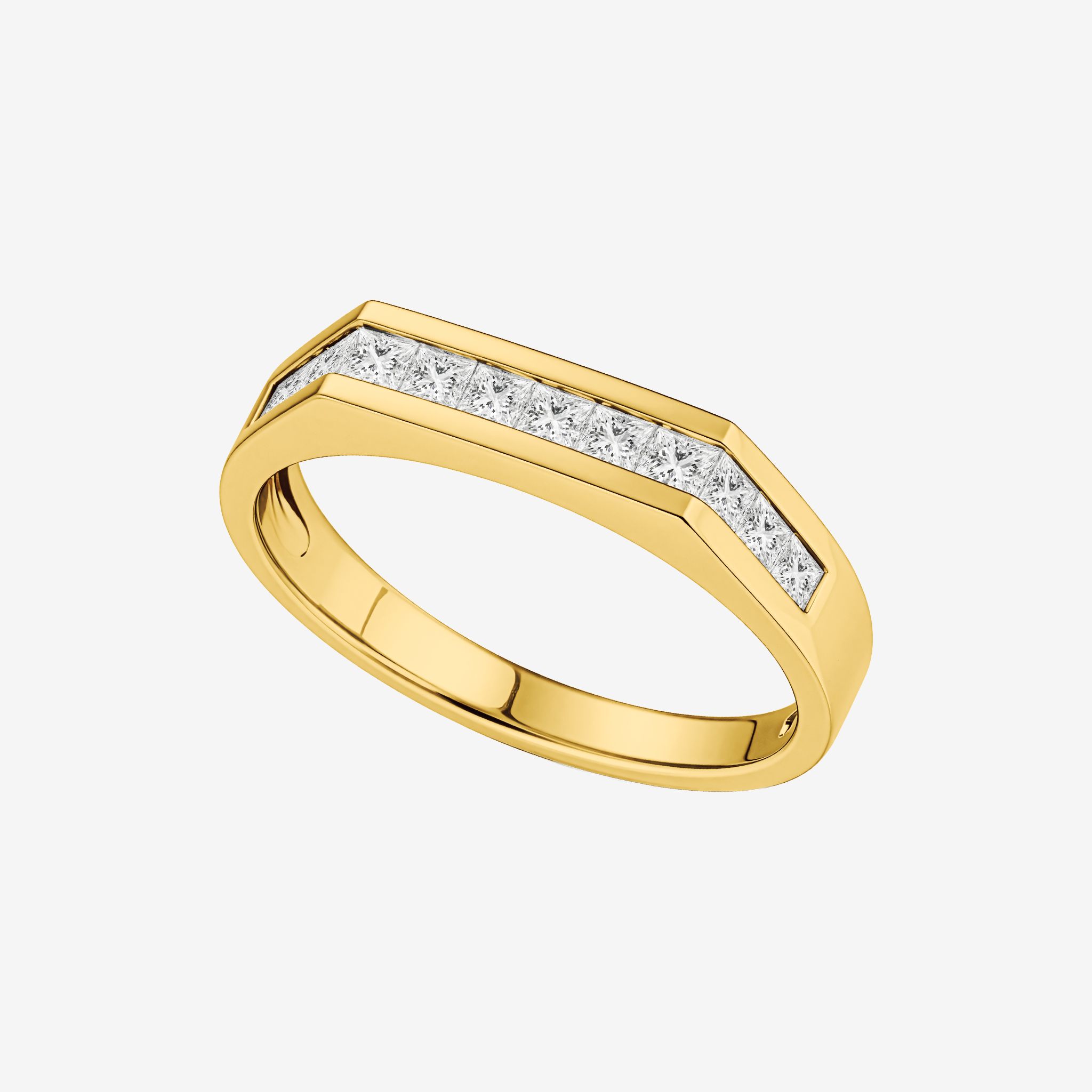 CHANNEL-SET PRISM BAND