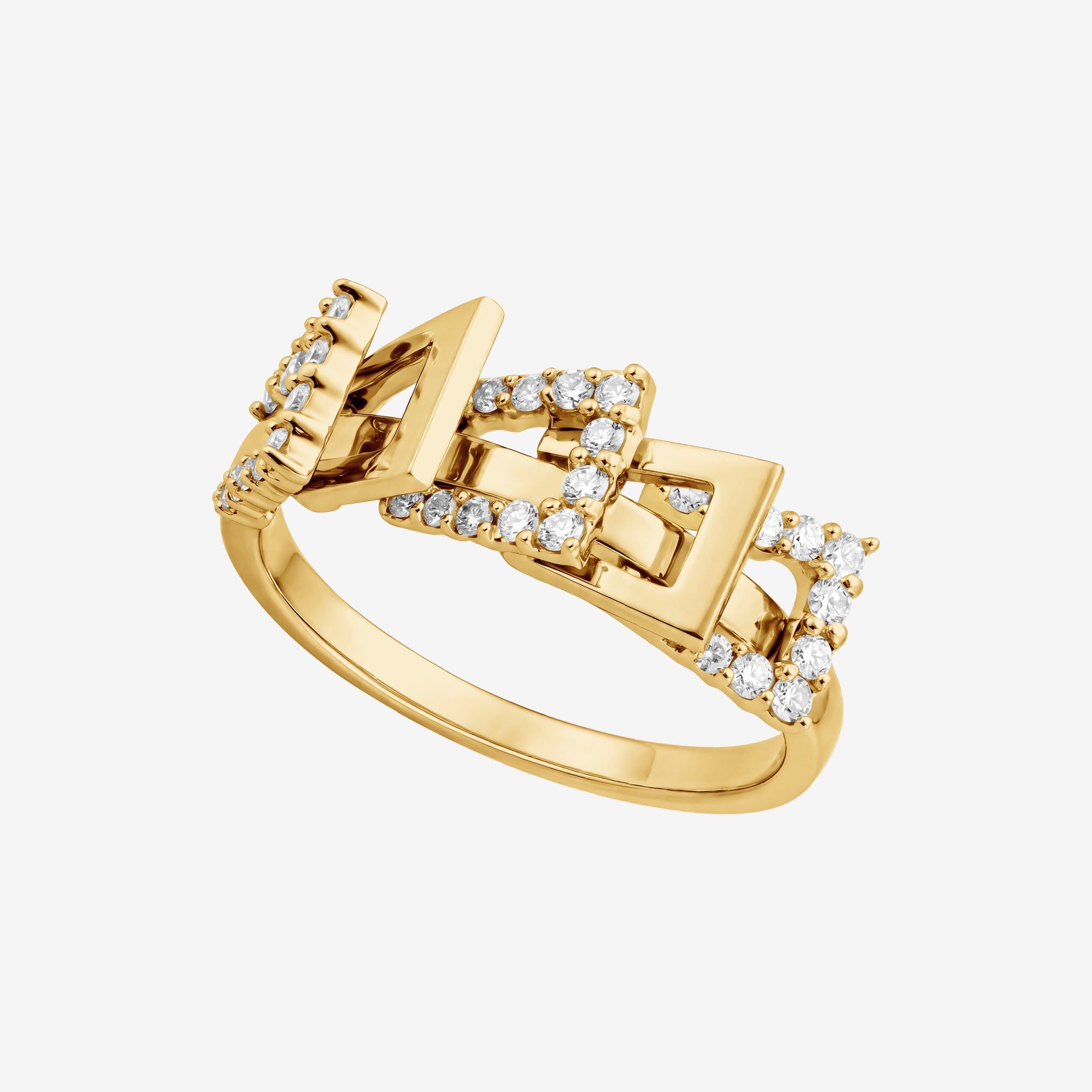 MATRIX INTERLOCKING RING