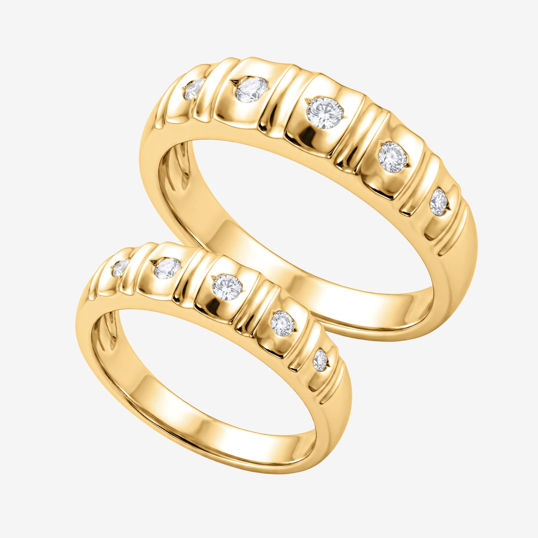 SEGMENTED RIBBED BANDS