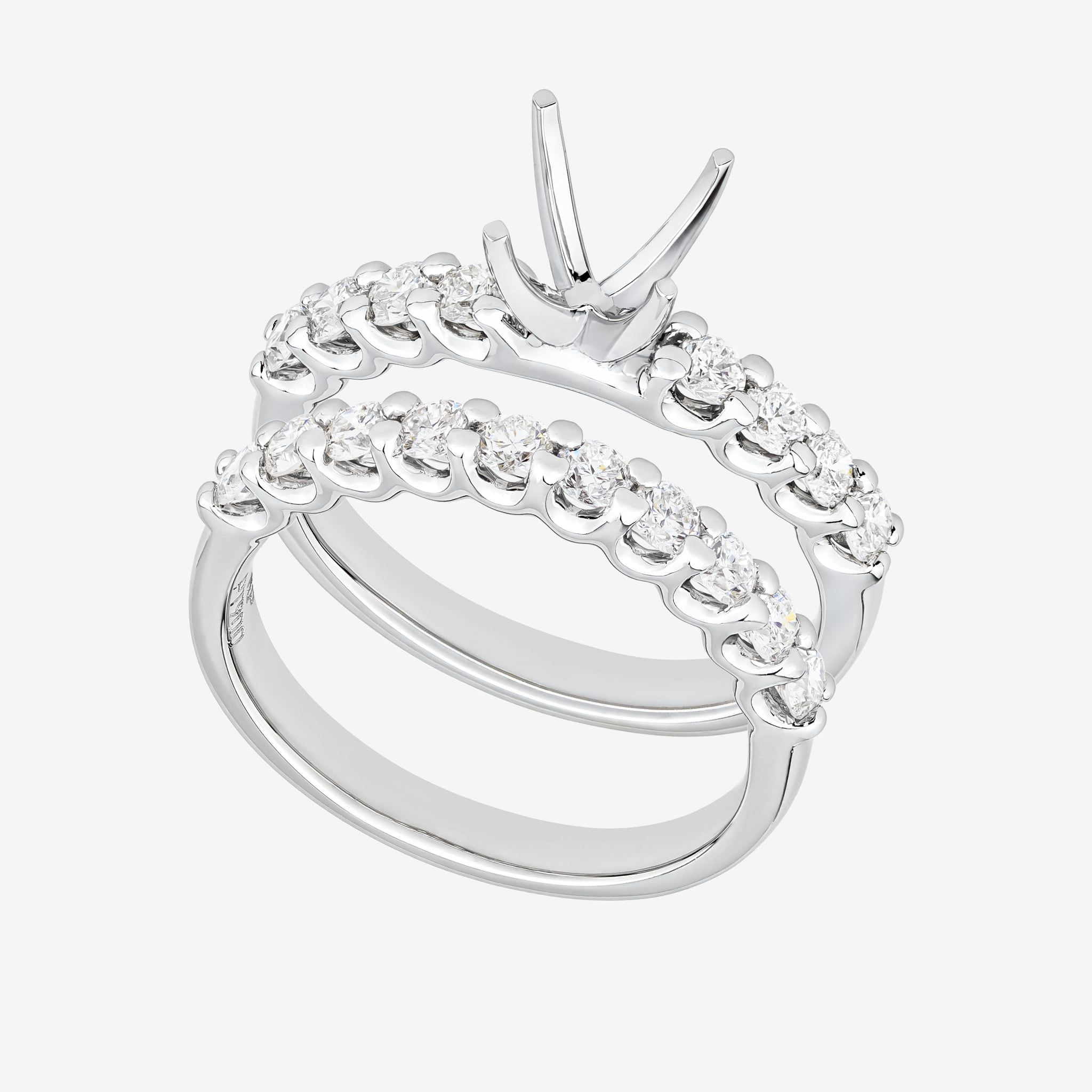 SCALLOP RING SET