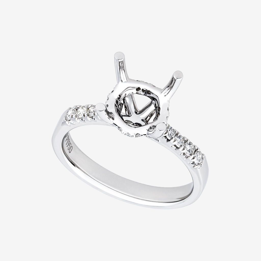  UNDER HALO SEMI-SET RING 