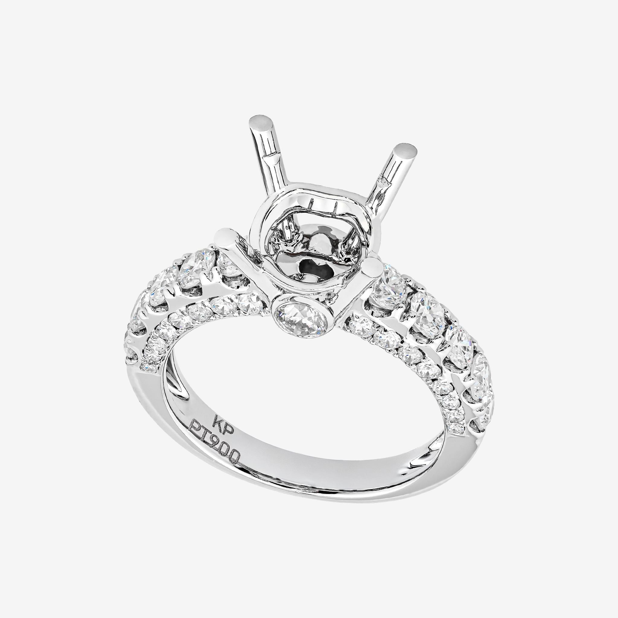 PAVILION SEMI-SET RING