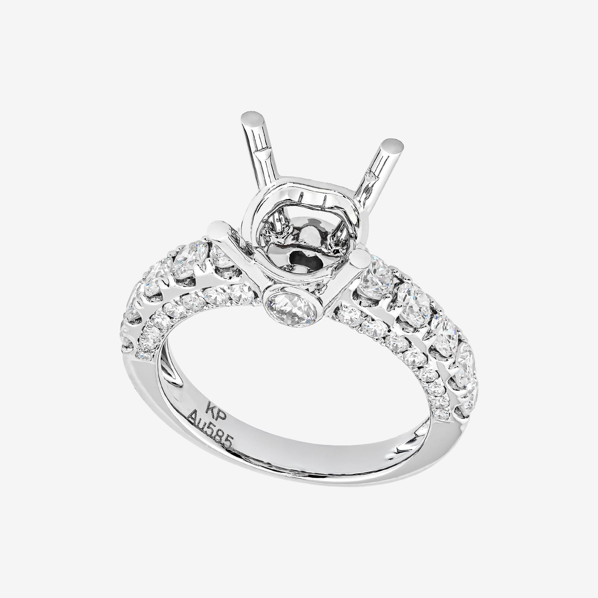 PAVILION SEMI-SET RING