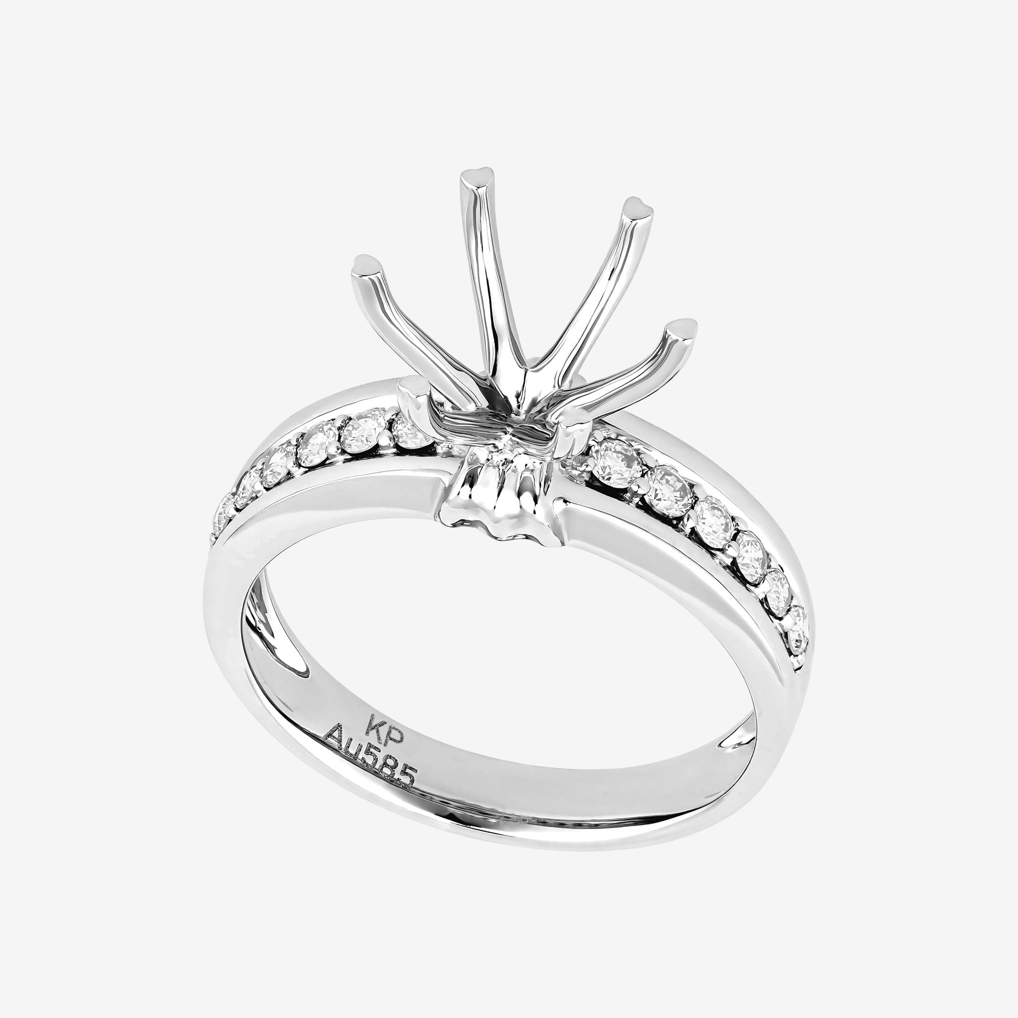 OPEN GALLERY SEMI-SET RING