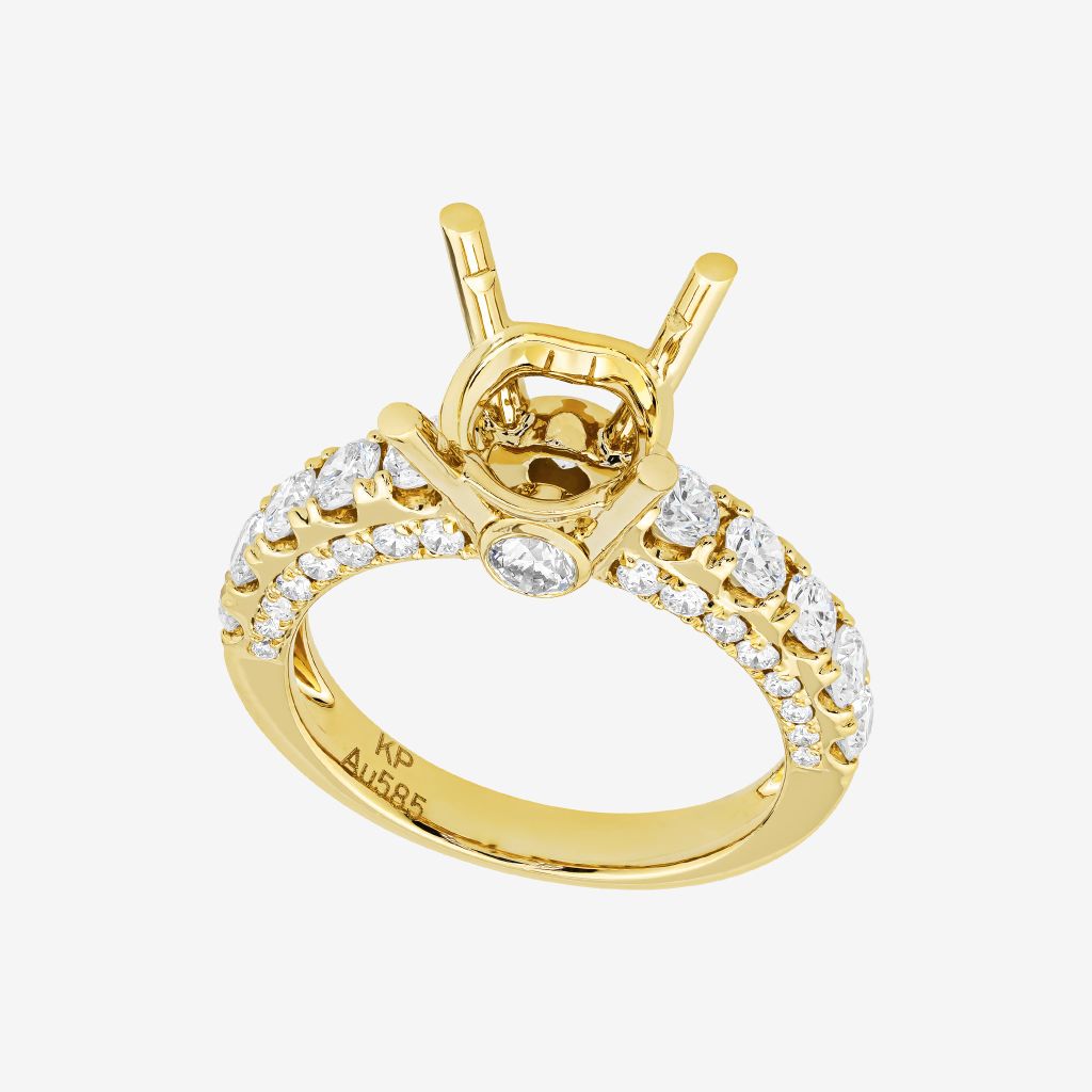  PAVILION SEMI-SET RING 