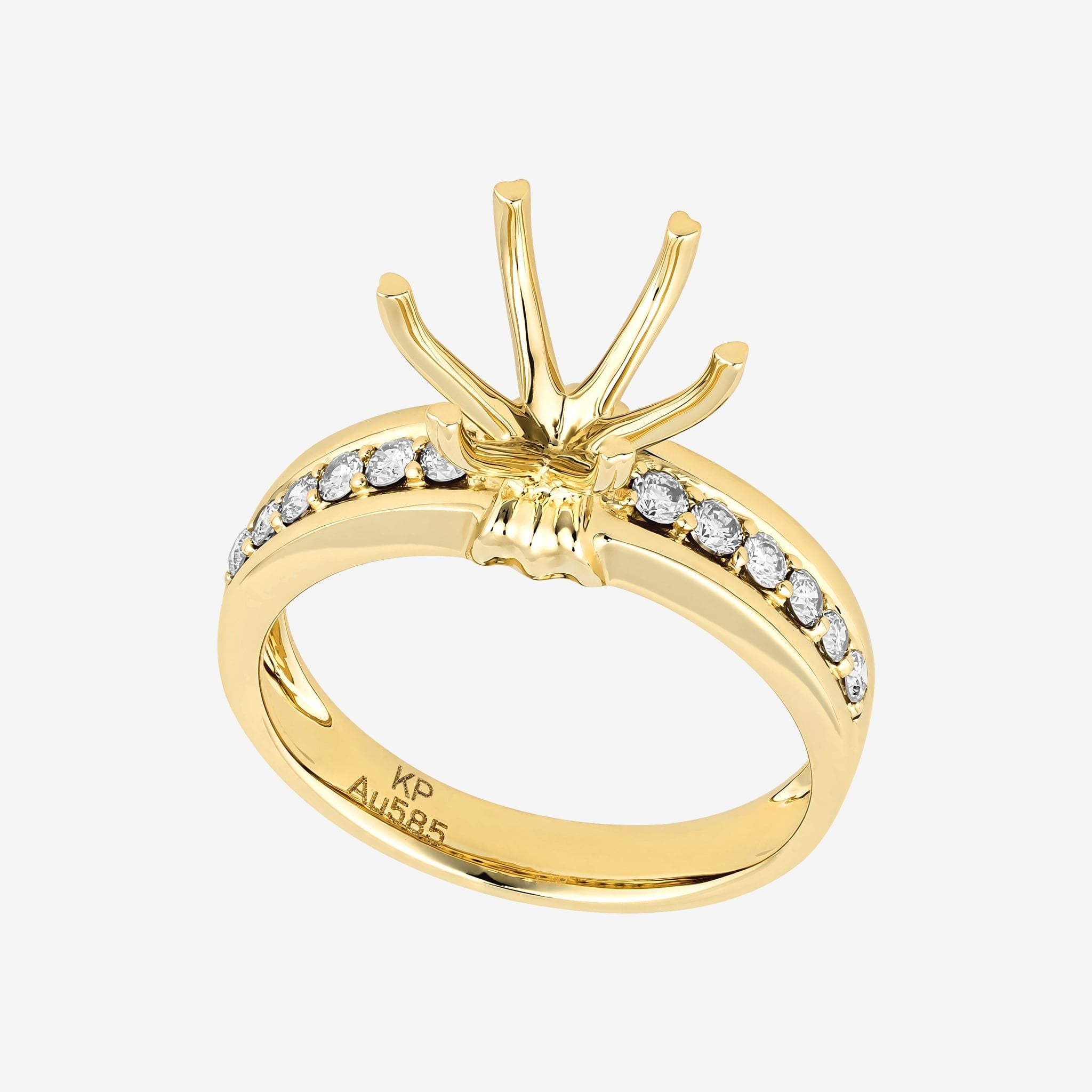 OPEN GALLERY SEMI-SET RING