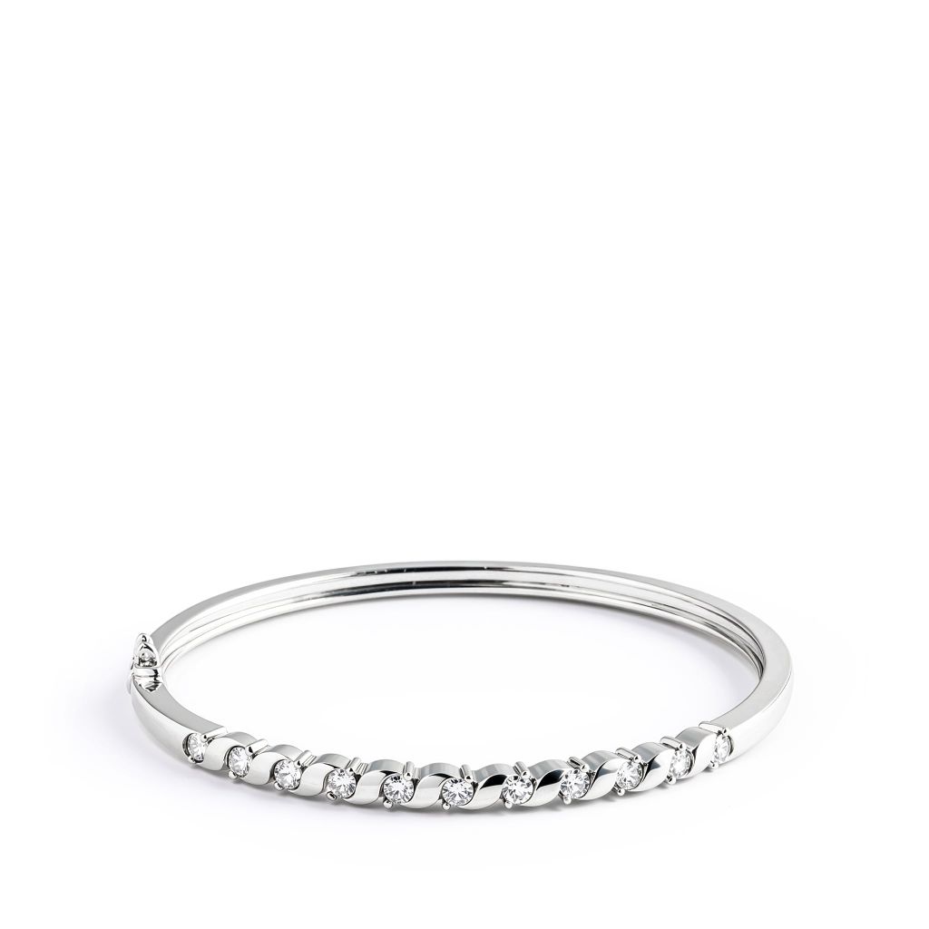  WAVE LINK BANGLE 