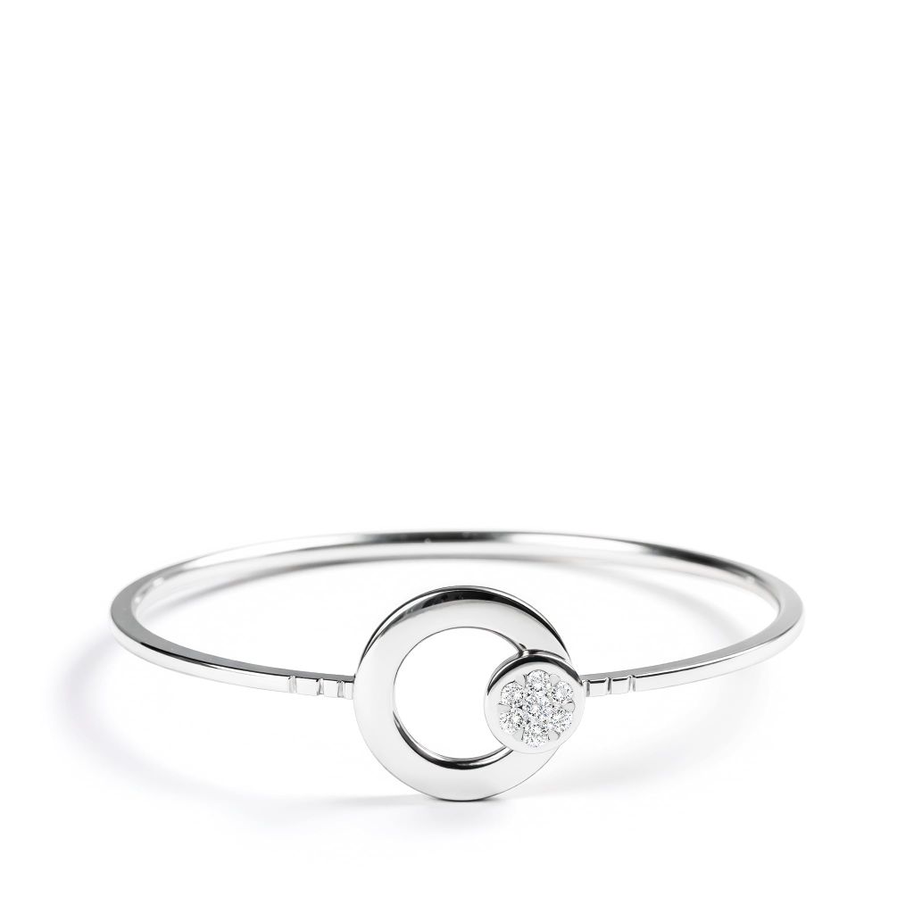  OPEN CICRLE HOOK BANGLE 