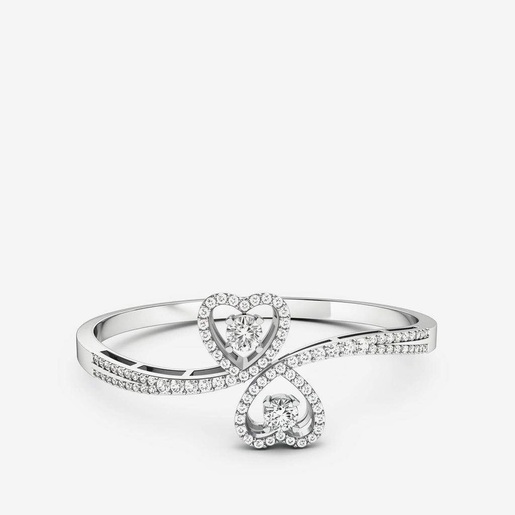  ACCENTED BYPASS BANGLE 