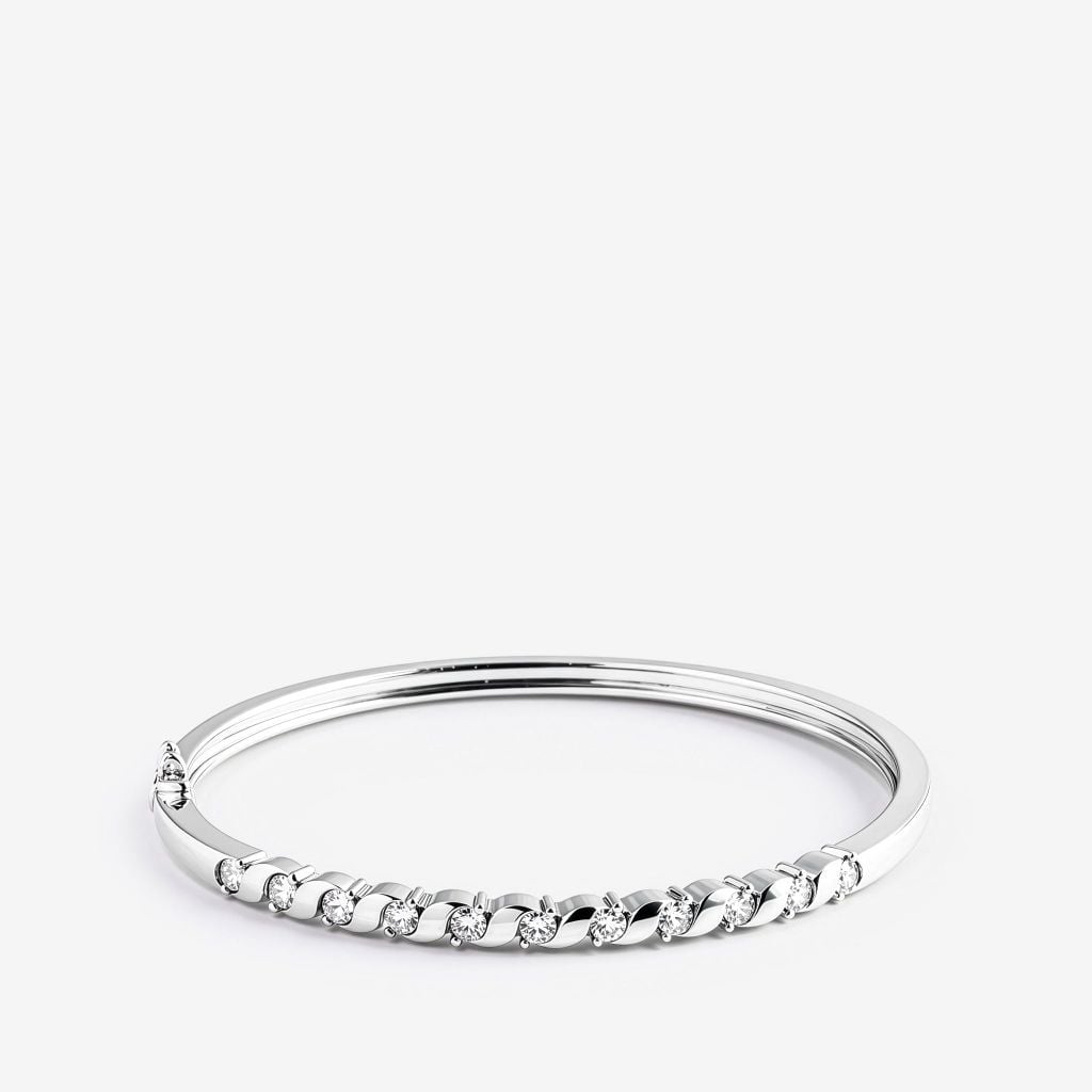  WAVE LINK BANGLE 