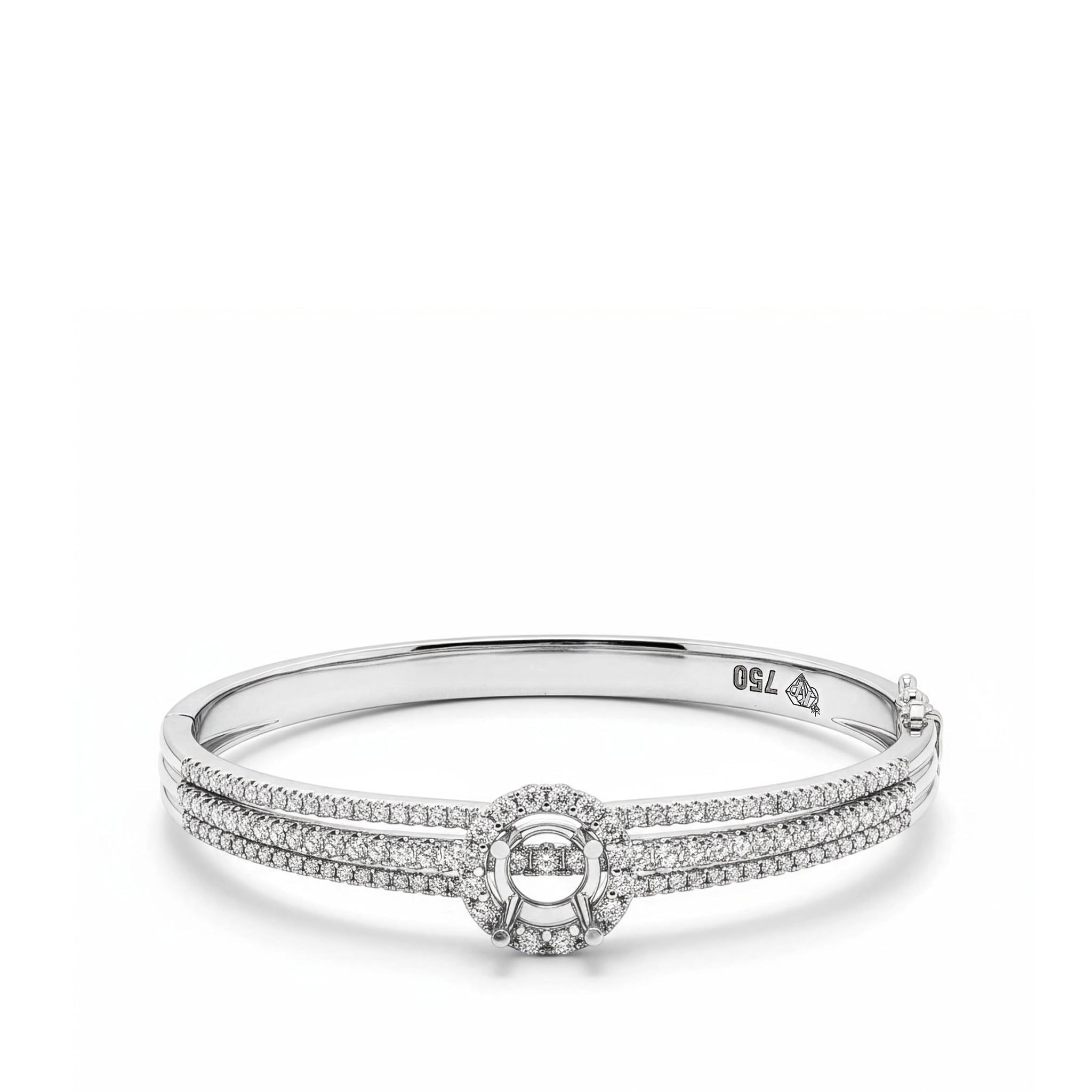 HALO SEMI-SET BANGLE