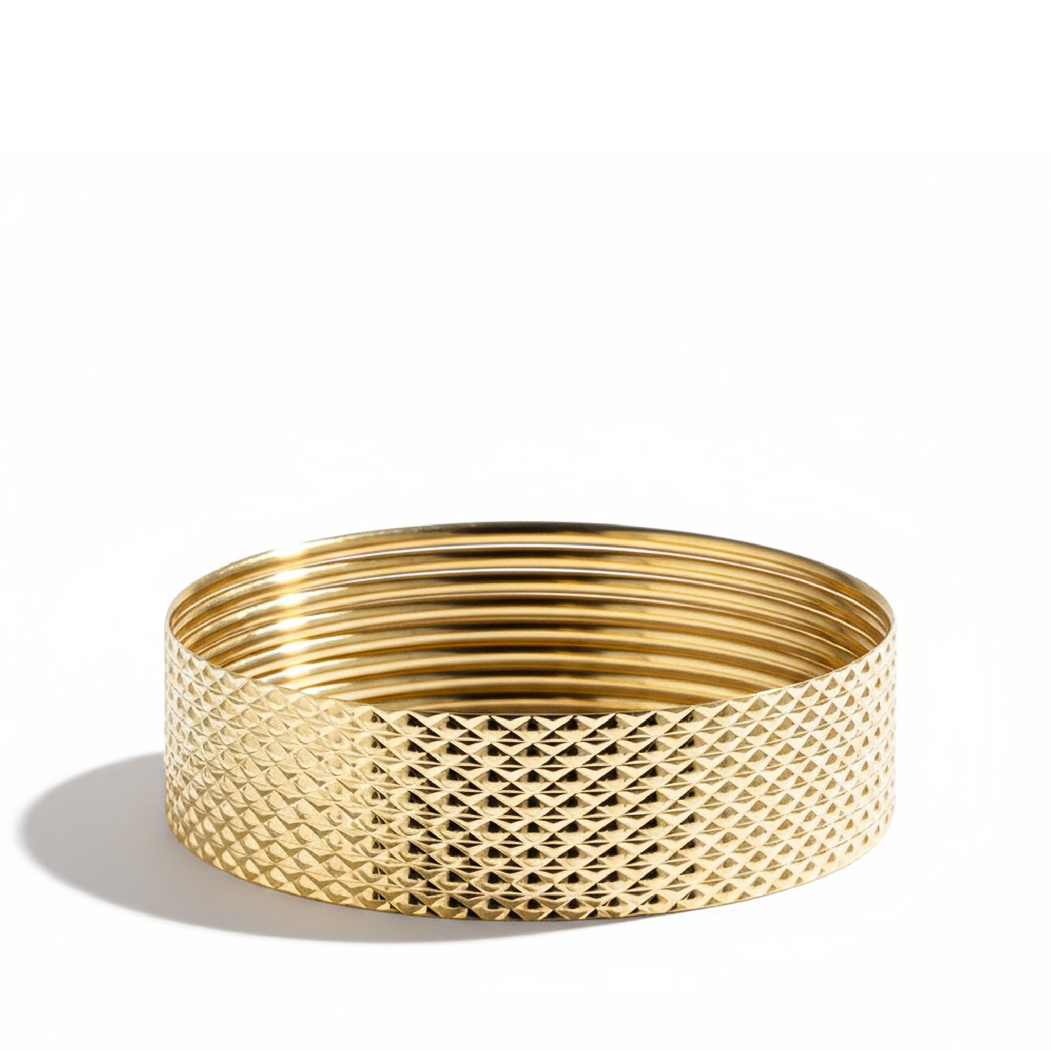 SOLID GOLD BANGLE SET