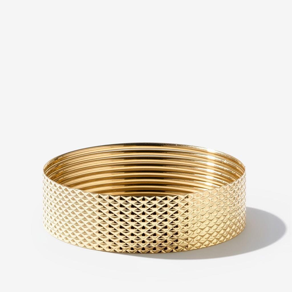  SOLID GOLD BANGLE SET 