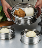  Xửng Hấp Điểm Tâm Dim Sum Inox Không Ẩm Mốc Bền Đẹp 