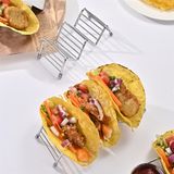 Kệ Inox Trình Bày Bánh Tacos Burrito 