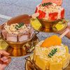 Tô Hai Lớp Bingsu Tráng Miệng Đồ Ngọt Phong Cách Hàn Quốc