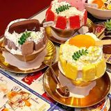  Tô Hai Lớp Bingsu Tráng Miệng Đồ Ngọt Phong Cách Hàn Quốc 