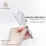  Absinthe Spoon Inox / Muỗng Absinthe Inox 