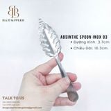  Absinthe Spoon Inox / Muỗng Absinthe Inox 