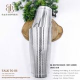  Bộ Boston Shaker 2 Đáy Carbon Snake Skin 