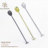  Barspoon Đầu Dầm 27cm Black 