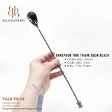  Barspoon Trái Thơm 30cm Black 