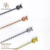  Barspoon Trái Thơm 30cm Inox 