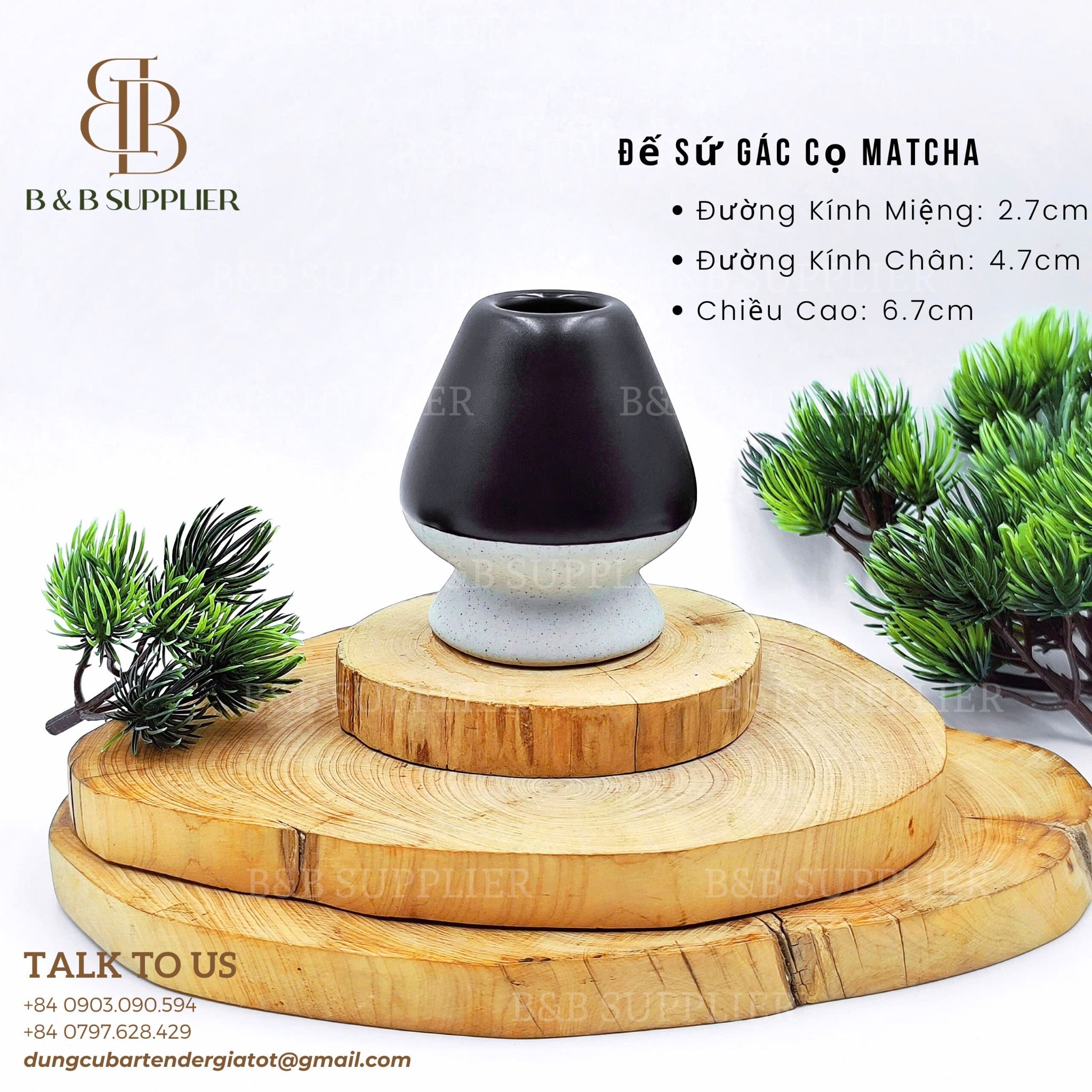  Đế Sứ Gác Cọ Matcha 