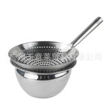  Chao Lọc Dầu Tay Ngắn Inox Chuyên Dùng Nhà Hàng Hoa Việt 